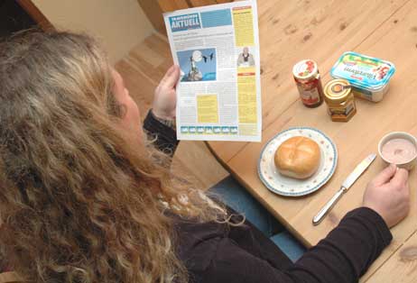  Der Travemünde Aktuell Newsletter erscheint immer Samstags. Man kann ihn am Bildschirm lesen oder ausdrucken und mit an den Frühstückstisch nehmen. 