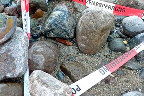 Halb freigelegt ist das Innere des Geschosses und daher besonders gefährlich in der Handhabung. Foto: KARL ERHARD VÖGELE