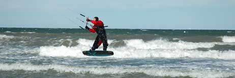 Travemünde Aktuell: Pause für Kitesurfer
