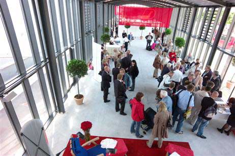 So sieht das neue Terminal von innen aus. Foto: KARL ERHARD VÖGELE