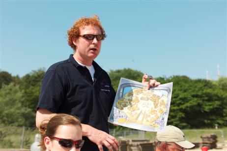 Eppo Vogel aus den Niederlanden, Technischer Leiter der Sandworld 2007, beschreibt die einzelnen Stationen der schönen Reise.