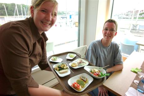 Fisch, Fleisch, Vegetarisches. Große Auswahl bietet das Flying Buffet dem Gast.