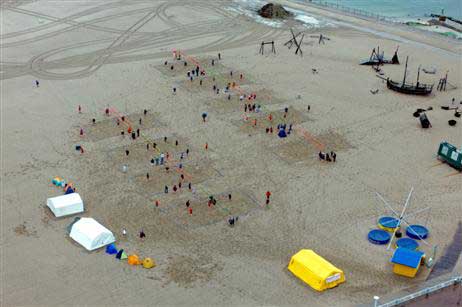 Travemünde Aktuell: Beachvolleyball der Berufsfeuerwehren: