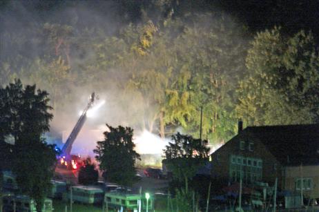 Travemünde Aktuell: Wieder Feuerteufel auf dem Priwall: