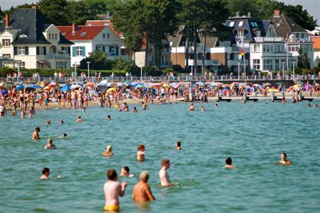 Am schönsten wars natürlich im Wasser. Foto: KARL ERHARD VÖGELE 