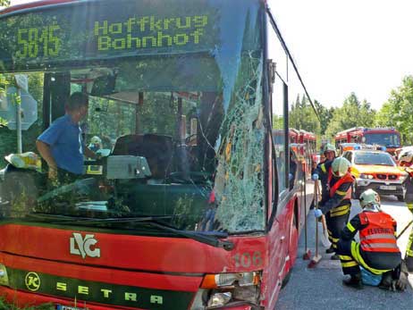 Travemünde Aktuell: Bus übersehen