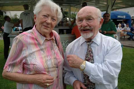 Lieselotte Schröder und Josef Reiss. Foto: RD