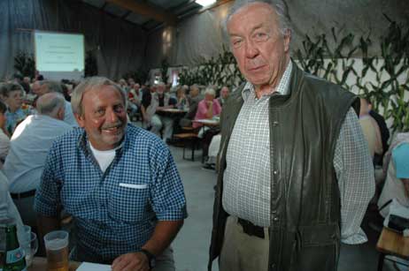 Rolf Fechner (links) und Rudolf Engler. Foto: HELGE NORMANN 