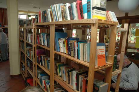 Der Büchermarkt. Foto: RD