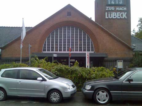 Immer wieder für eine Geschichte gut: Der Travemünder Strandbahnhof. Foto: RD 