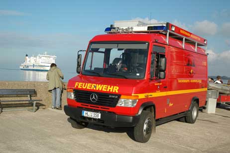 Seit Sommer haben die Feuerwehrleute ein neues Taucherfahrzeug. Foto: RD 