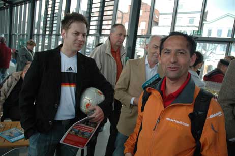 Dennis Gehl und Jorge Olivares. Foto: TA 