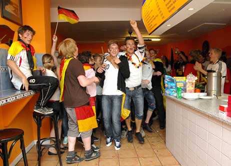 Kurzes Gastspiel im Döner-Laden. Foto: CARMEN FRISCH