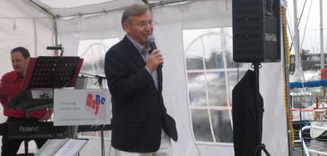 Direktor Reiner Hülsebusch begrüßte die Gäste. Foto: TA