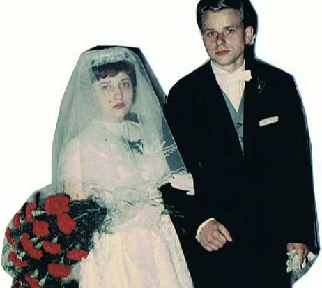 Das Hochzeitspaar im Jahre 1953. Foto: PRIVAT