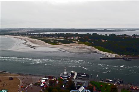 Travemünde Aktuell: Niedrigwasser auf der Trave zeitweise unter 4 Meter