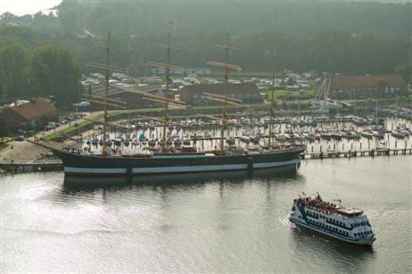 Angekommen in Travemünde. Foto: KARL ERHARD VÖGELE 