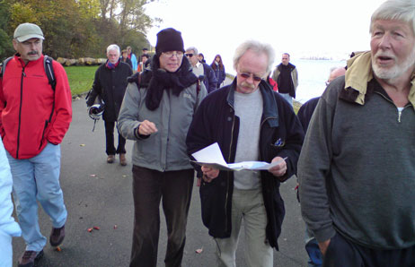 Die BIP war diesmal mit den LINKEN unterwegs auf dem Priwall. Foto: LINKE