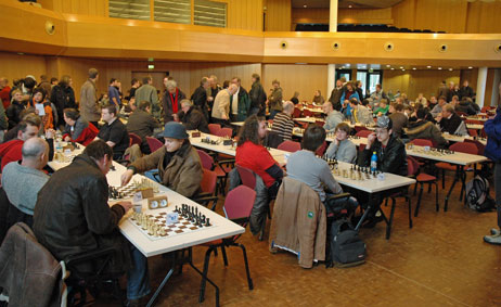 170 Teilnehmer aus aller Welt sind zum Schach-Open nach Travemünde gekommen. Foto: TA