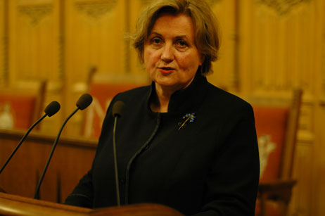 Als zweite Rednerin sprach Anke Eymer (CDU), Mitglied des Deutschen Bundestages. Foto: TA
