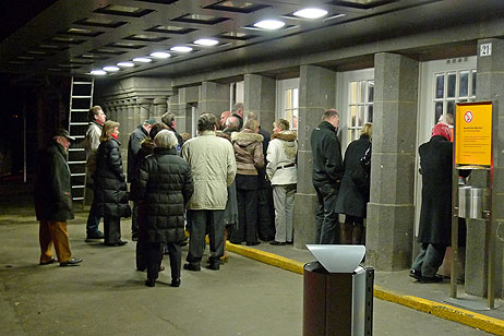 Einlass am Strandbahnhof. Alle Fotos: KARL ERHARD VÖGELE