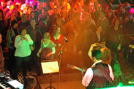 Travemünde tanzte bis Nachts um drei. Foto: TA 