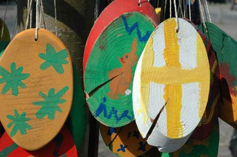 Travemünde Aktuell: Ostereier auf dem Alten Markt