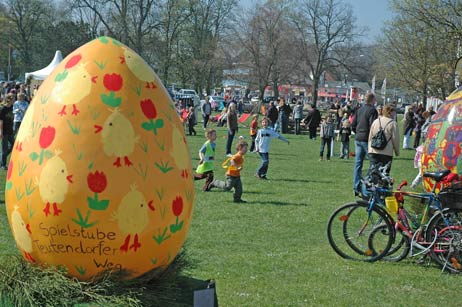 Travemünde Aktuell: Ostersonntag: Ansturm auf den Brügmanngarten