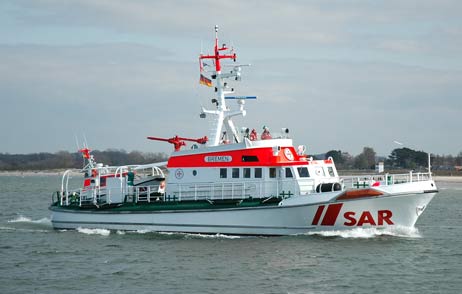 Der Seenotrettungskreuzer »Bremen« kommt zum »Tag der Offenen Tür«. Foto: ARCHIV TA