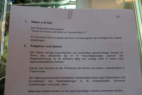 Travemünde Aktuell: Kunstverein gegründet