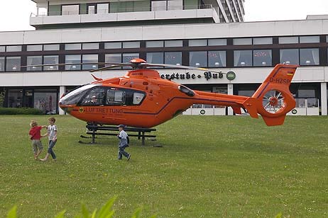 Travemünde Aktuell: Rettungshubschrauber im Einsatz