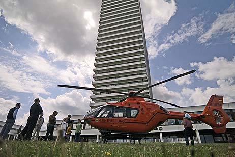 Travemünde Aktuell: Rettungshubschrauber im Einsatz