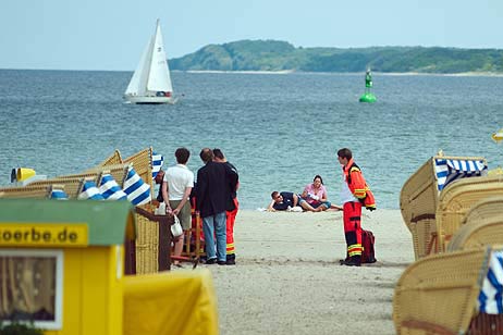 Travemünde Aktuell: Rettungshubschrauber im Einsatz