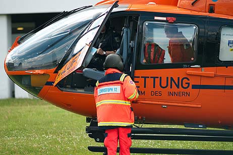 Travemünde Aktuell: Rettungshubschrauber im Einsatz