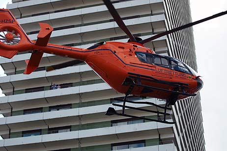 Travemünde Aktuell: Rettungshubschrauber im Einsatz