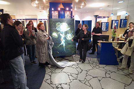 Begonnen hatte die Stadtgalerie mit einer Vernissage unter Anwesenheit der Kultursenatorin der Hansestadt.