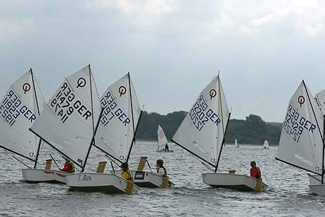 Heute auf den Regattabahnen. Foto: KARL ERHARD VÖGELE 