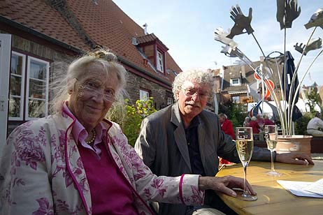 Lisa Dräger und Uwe Martineck. Foto: KARL ERHARD VÖGELE