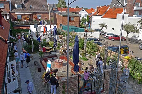 Der Vogtei-Garten wurde zum »Kinetic Ideenpark«. Foto: KARL ERHARD VÖGELE