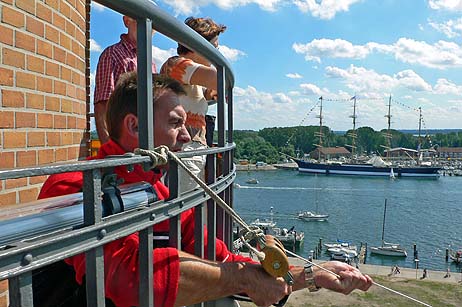 Travemünde Aktuell: Amateurfunk vom Alten Leuchtturm trägt den Namen Travemündes in die Welt