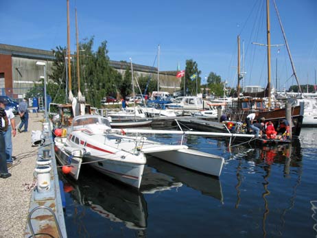 Der Mast des Katamarans kippte plötzlich um. Foto: KD 