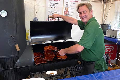 Das Fishermans war mit dem Smoker-Grill dabei. Foto: KARL ERHARD VÖGELE