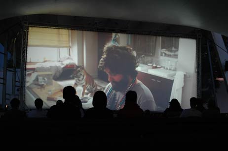 Kino im Brügmanngarten. Foto: ARCHIV TA