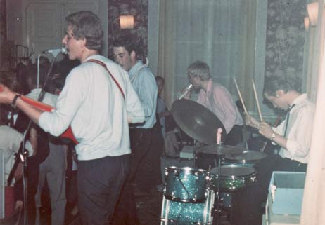 Die Sluggards 1965 im Gesellschaftshaus.