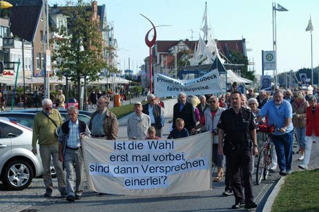 Travemünde Aktuell: War das die letzte Demo?