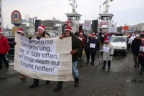 Travemünde Aktuell: Weihnachts-Demo: