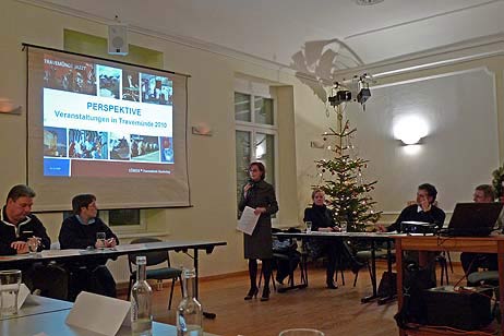 Die »Perspektive Veranstaltungen in Travemünde 2010« hatte LTM-Geschäftsführerin Andrea Gastager im Ortsrat vorgestellt. Foto: KARL ERHARD VÖGELE