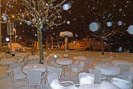 Travemünde Aktuell: Hochwasser, Schnee und Sturm aus NO
