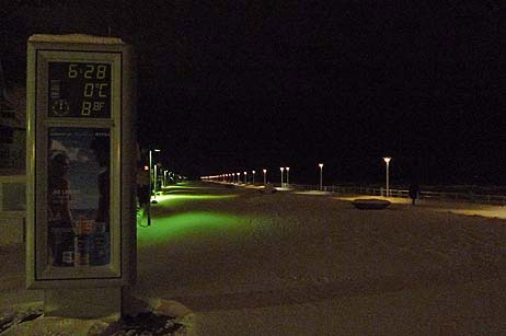 Travemünde Aktuell: Hochwasser, Schnee und Sturm aus NO
