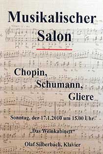 Travemünde Aktuell: Musikalischer Salon im Weinkabinett